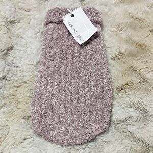 NWT Barefoot Dreams Soft Mauve Sweater Sz Xs
